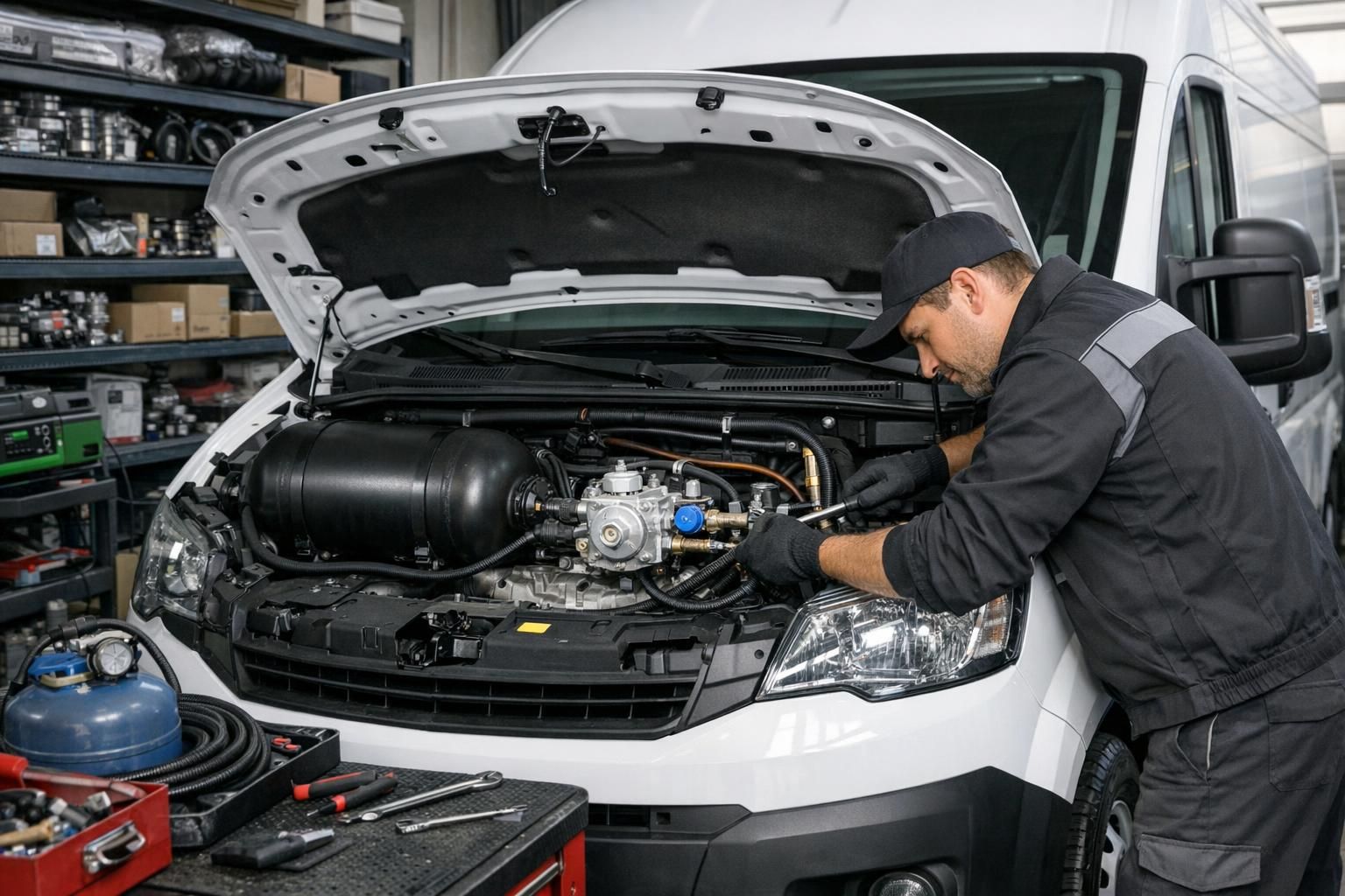 Conversion d'un véhicule utilitaire au GPL : est-ce possible et avantageux ? - carblogfr.live découvrez si la conversion d'un véhicule utilitaire au gpl est possible et quels sont les avantages économiques et écologiques de cette transformation.