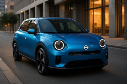 découvrez l'essai de la nouvelle nissan micra électrique 2025, un hommage moderne et audacieux à la légendaire renault 5, alliant design rétro et technologie innovante.