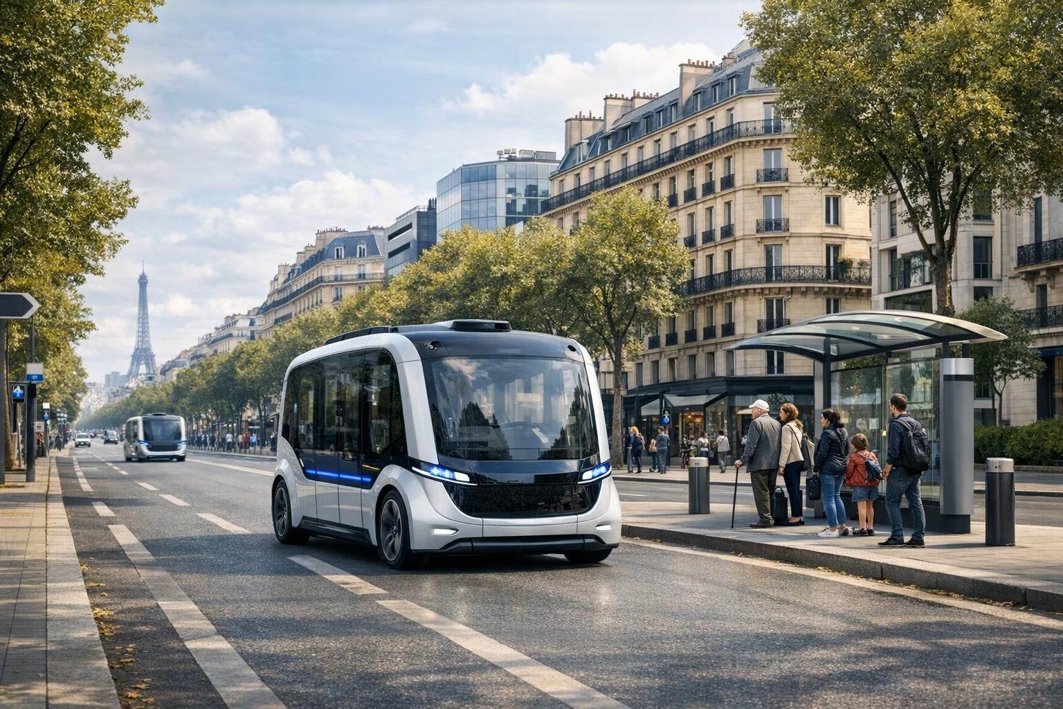 Lancement de la première navette autonome longue distance gratuite en milieu urbain près de Paris : 22 stations desservies sur 20 km - carblogfr.live découvrez le lancement de la première navette autonome gratuite longue distance en milieu urbain près de paris, desservant 22 stations sur un trajet de 20 km pour faciliter vos déplacements quotidiens.