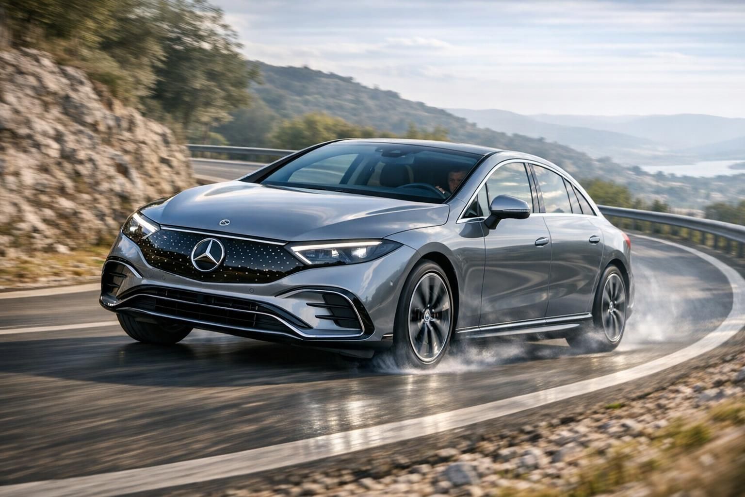 découvrez notre tout premier essai de la mercedes eqe, la berline électrique alliant élégance, technologie avancée et une très grande autonomie pour une conduite innovante et durable.