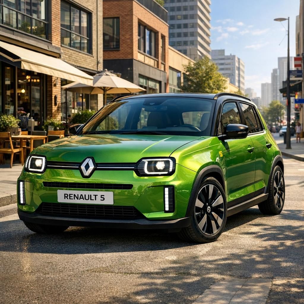 découvrez le duel électrisant entre la nouvelle renault 5 et la célèbre peugeot 208, la star électrique française, dans un rendez-vous incontournable pour les passionnés d'automobile.