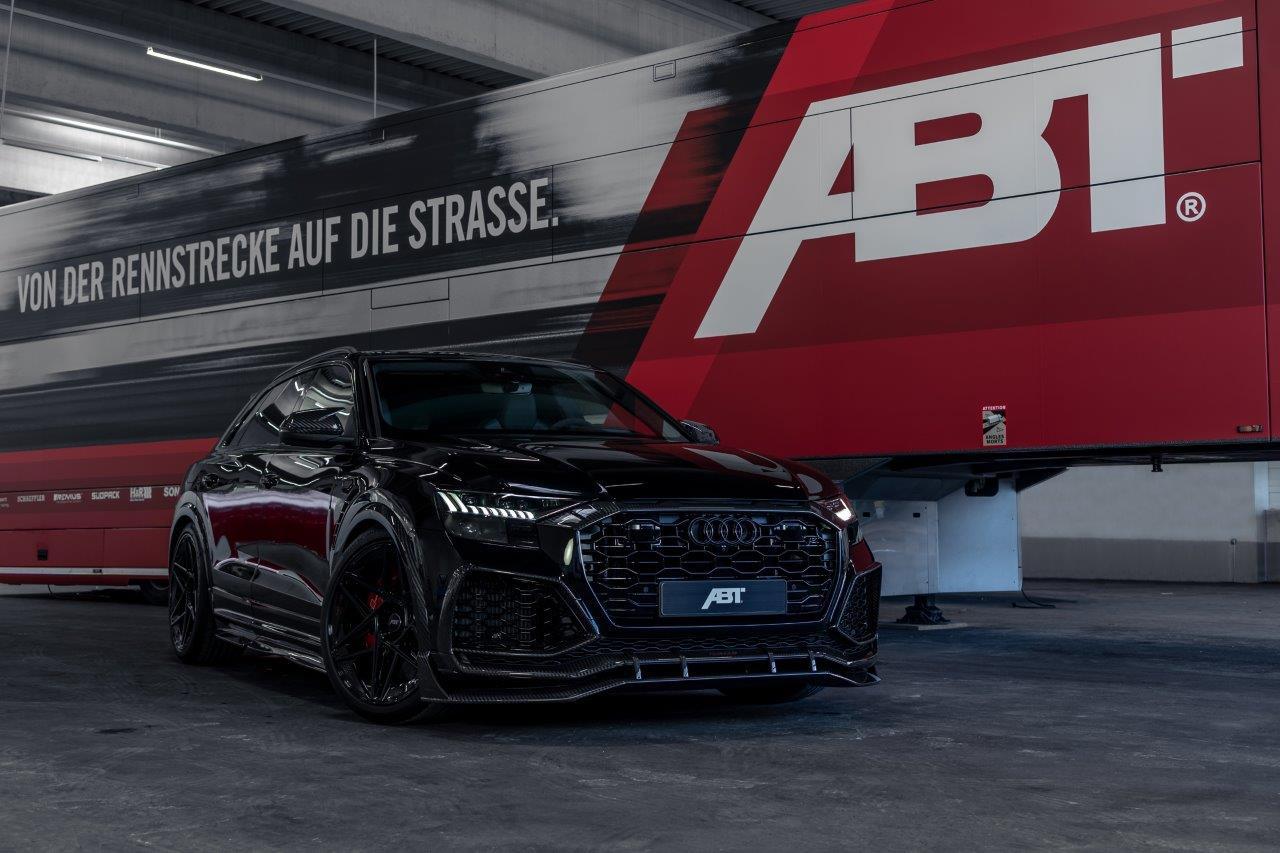 L'Audi RS Q8 boostée à 760 chevaux par ABT Sportsline : la puissance réinventée - carblogfr.live découvrez l'audi rs q8 de 760 chevaux par abt, une performance automobile exceptionnelle alliant puissance et design sophistiqué.