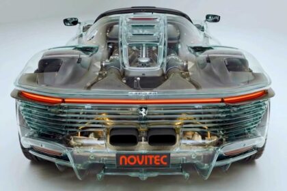 découvrez la novitec ferrari daytona sp3 développant 868 chevaux, une supercar d'exception alliant puissance, design et technologie avancée pour une expérience de conduite inégalée.