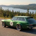 Restomod d'exception : Niels van Roji Design sublime la Volvo P1800 ES avec le projet Norrsken - carblogfr.live découvrez le restomod exceptionnel de la volvo p1800 norrsken, une création unique signée niels van roji alliant design vintage et performance moderne.