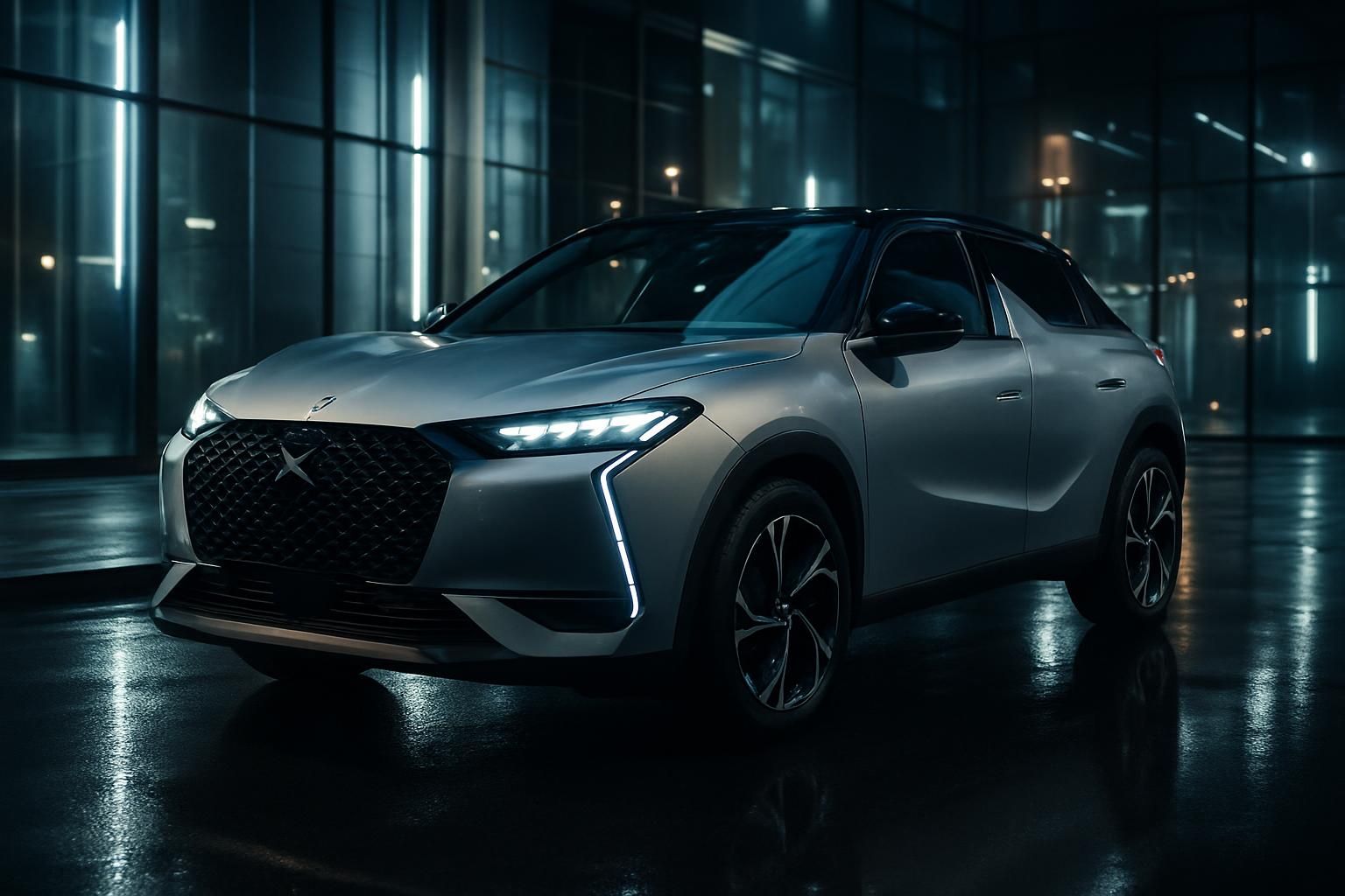 découvrez la renaissance de la ds 3 avec ds automobiles à travers des illustrations inédites et des informations exclusives sur ce modèle iconique.